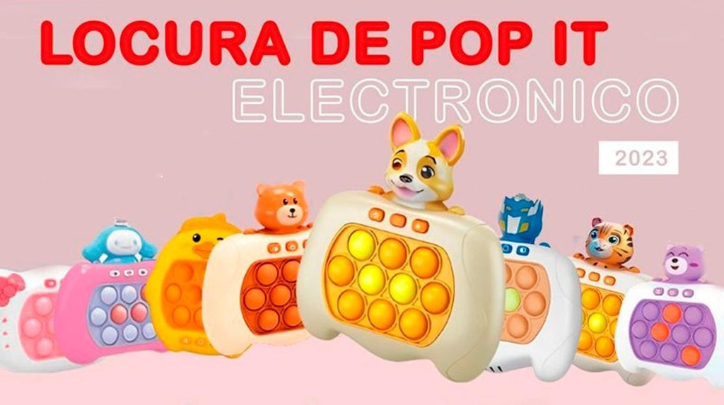 Pop it Electrónico Niños Juguete Anti Estrés Juego LED GENERICO